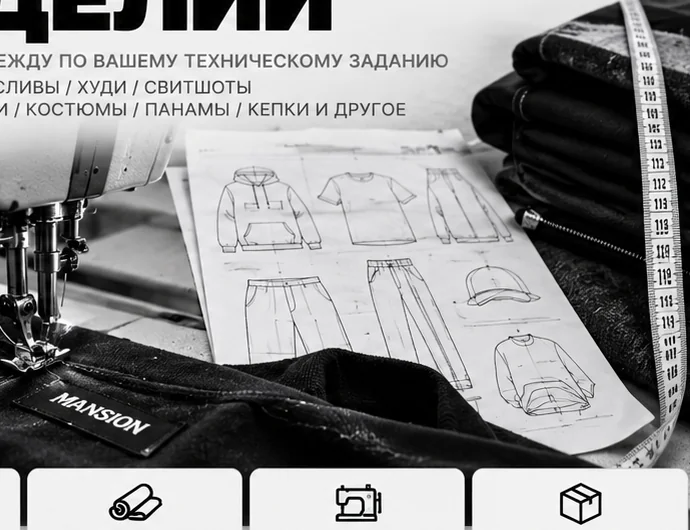 Пошив одежды на швейной машине